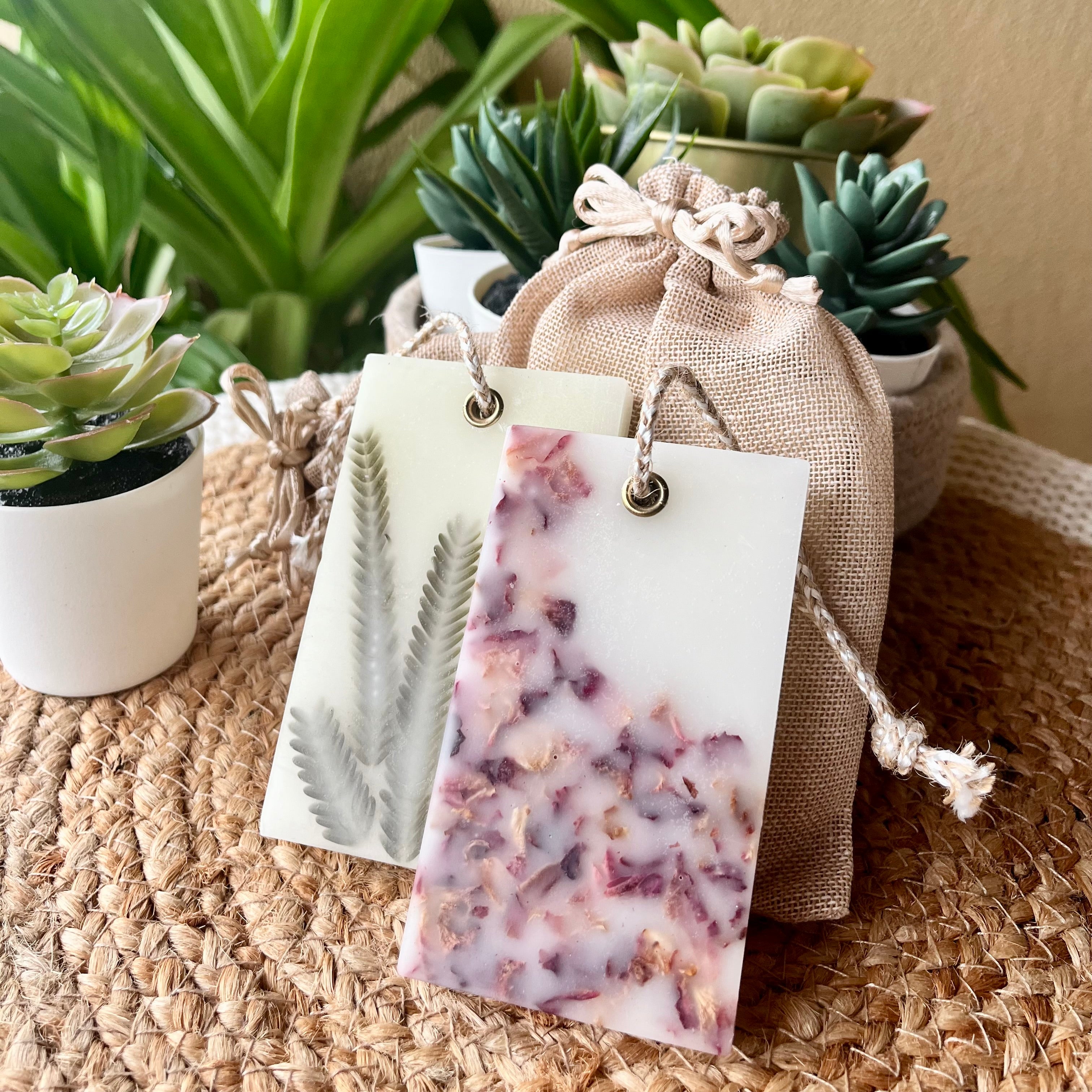 Scented Wax Wardrobe Fresheners - Set of Two