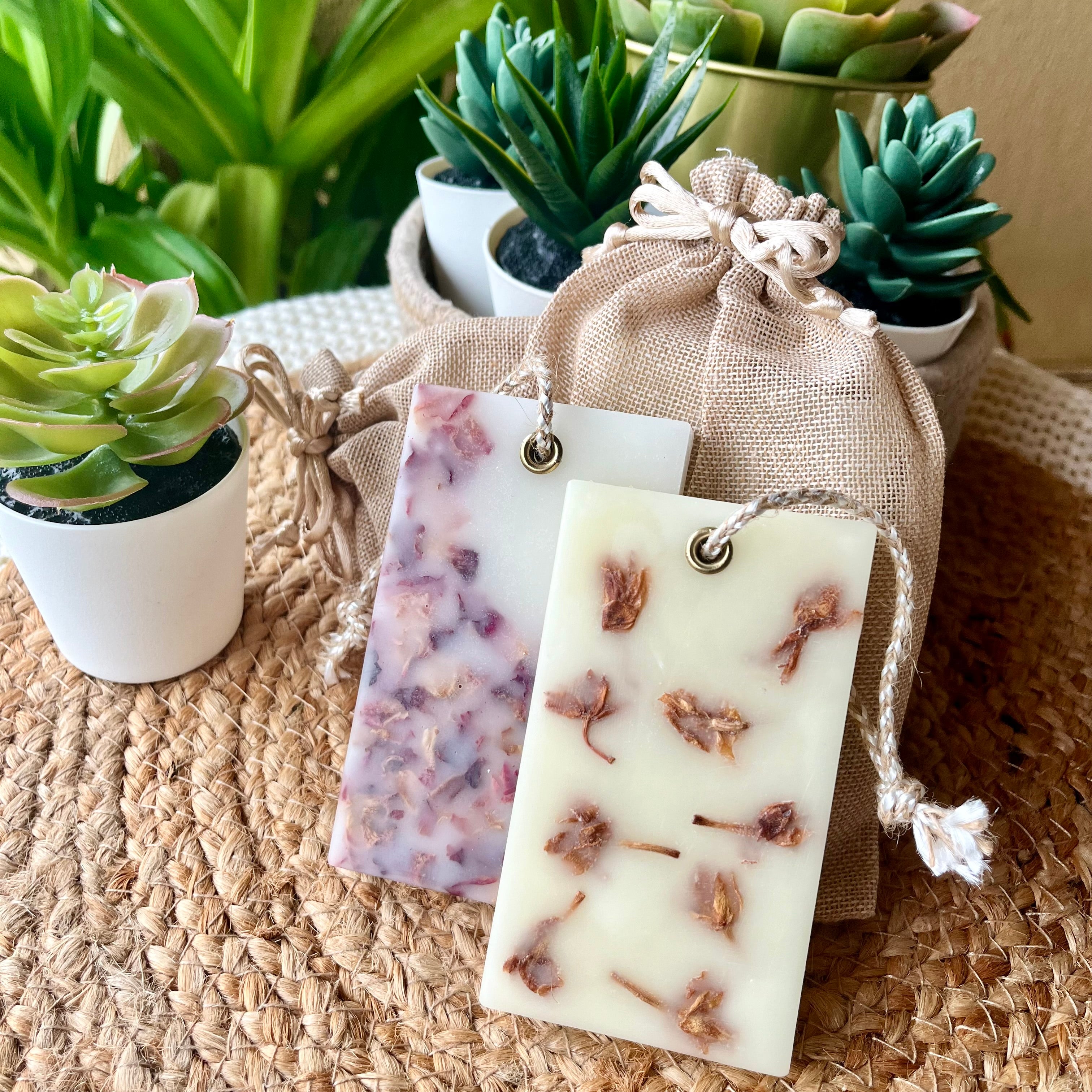 Scented Wax Wardrobe Fresheners - Set of Two